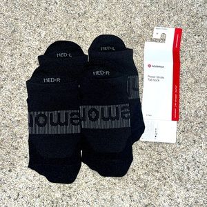 Lululemon Power Stride Tab Sock (2 pairs)